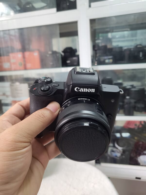Canon M50 mark ii kit 15-45mm stm | cũ 98% - Ảnh 4